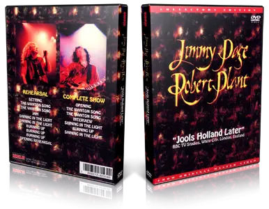 Artwork Cover of Robert Plant 1998-05-05 DVD London Proshot