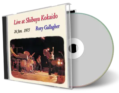 Artwork Cover of Rory Gallagher 1975-01-26 CD Tokyo Audience