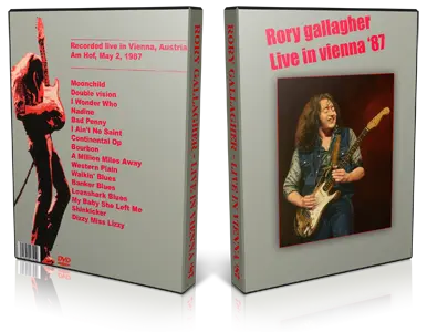 Artwork Cover of Rory Gallagher 1987-05-02 DVD Vienna Proshot