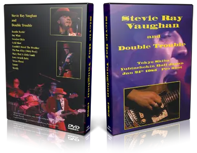 Artwork Cover of Stevie Ray Vaughan 1985-01-24 DVD Tokyo Proshot