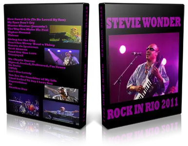 Artwork Cover of Stevie Wonder 2011-09-29 DVD Rio de Janeiro Proshot