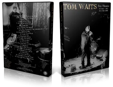 Artwork Cover of Tom Waits 2008-06-26 DVD St Louis Audience