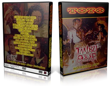 Artwork Cover of Toto 1995-11-09 DVD Rotterdam Proshot