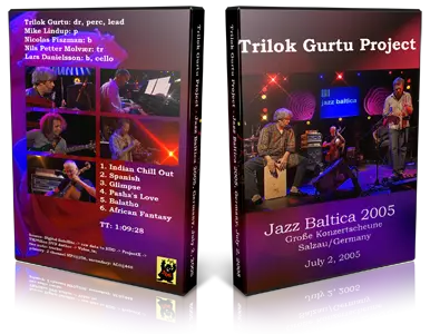 Artwork Cover of Trilok Grutu Project 2005-07-02 DVD Bad Salzau Proshot