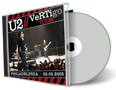Artwork Cover of U2 2005-05-22 CD Philadelphia Audience