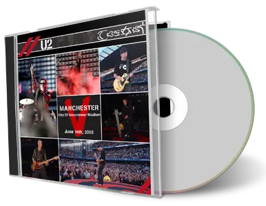Artwork Cover of U2 2005-06-14 CD Manchester Audience