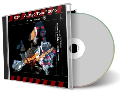 Artwork Cover of U2 2005-07-02 CD Vienna Audience