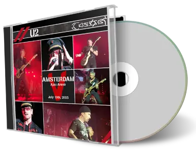 Artwork Cover of U2 2005-07-13 CD Amsterdam Audience