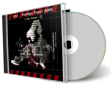 Artwork Cover of U2 2005-07-23 CD Rome Audience