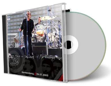 Artwork Cover of U2 2005-07-29 CD Gothenburg Audience