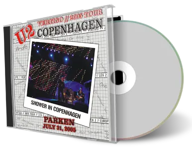 Artwork Cover of U2 2005-07-31 CD Copenhagen Audience