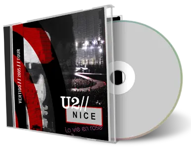 Artwork Cover of U2 2005-08-05 CD Nice Audience