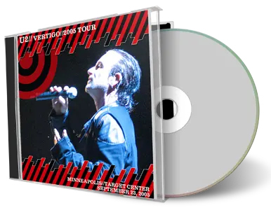 Artwork Cover of U2 2005-09-23 CD Minneapolis Audience
