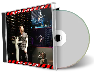 Artwork Cover of U2 2005-10-16 CD Philadelphia Audience