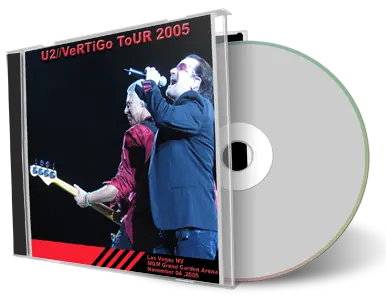 Artwork Cover of U2 2005-11-04 CD Las Vegas Audience