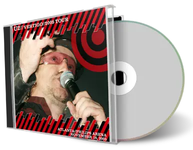 Artwork Cover of U2 2005-11-18 CD Atlanta Audience