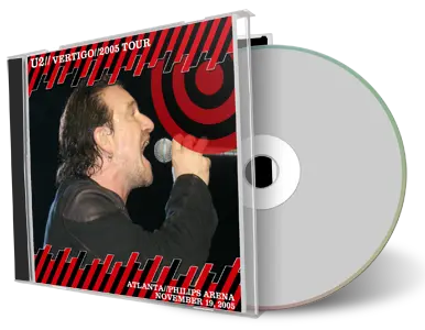 Artwork Cover of U2 2005-11-19 CD Atlanta Audience