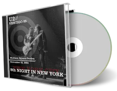 Artwork Cover of U2 2005-11-22 CD New York Audience