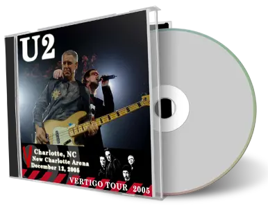 Artwork Cover of U2 2005-12-12 CD Charlotte Audience