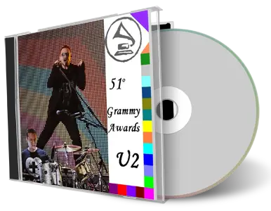 Artwork Cover of U2 2009-02-08 CD Los Angeles Soundboard