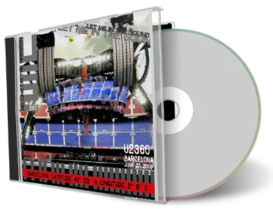 Artwork Cover of U2 2009-06-27 CD Barcelona Soundboard