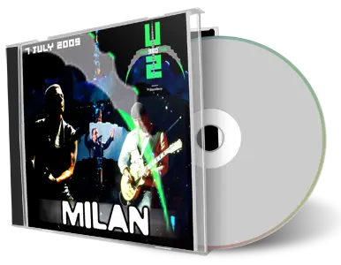 Artwork Cover of U2 2009-07-07 CD Milan Audience