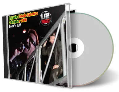 Artwork Cover of U2 2010-10-02 CD Coimbra Audience