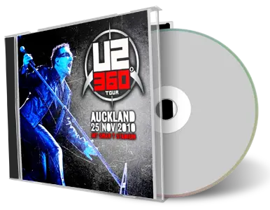 Artwork Cover of U2 2010-11-25 CD Auckland Audience