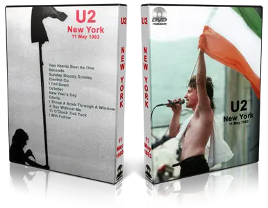 Artwork Cover of U2 1983-05-11 DVD New York City Audience