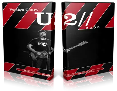 Artwork Cover of U2 2005-09-25 DVD Milwaukee Audience