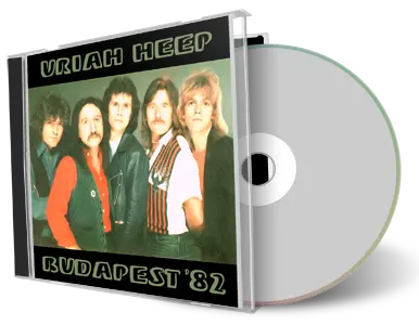 Artwork Cover of Uriah Heep 1982-09-07 CD Budapest Soundboard