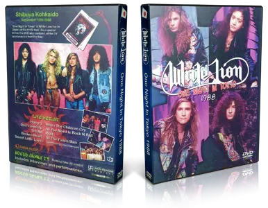 Artwork Cover of White Lion 1988-09-18 DVD Tokyo Proshot