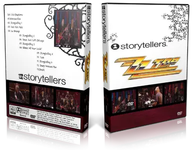 Artwork Cover of ZZ Top Compilation DVD Storytellers Proshot
