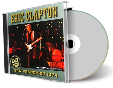 Artwork Cover of Eric Clapton 1974-07-21 CD San Francisco Audience