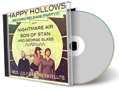Artwork Cover of Happy Hollows 2013-07-24 CD Los Angeles Audience