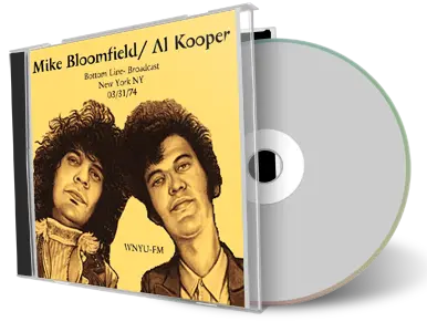 Artwork Cover of Mike Bloomfield 1974-03-31 CD New York City Soundboard