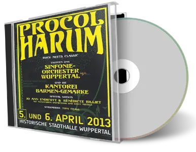 Artwork Cover of Protocol Harum 2013-04-05 CD Wuppertal Audience