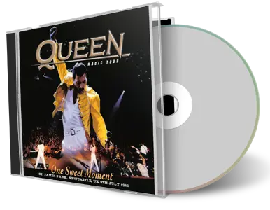 Artwork Cover of Queen 1986-07-09 CD Newcastle Audience