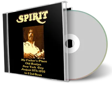 Artwork Cover of Spirit 1976-08-08 CD Roslyn Audience