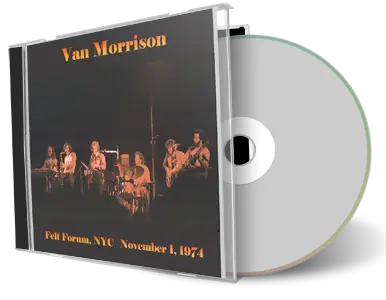 Artwork Cover of Van Morrison 1974-11-01 CD New York City Audience