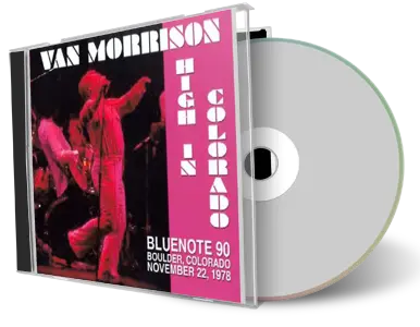 Artwork Cover of Van Morrison 1978-11-22 CD Boulder Audience