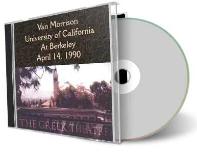 Artwork Cover of Van Morrison 1990-04-14 CD Berkeley Audience