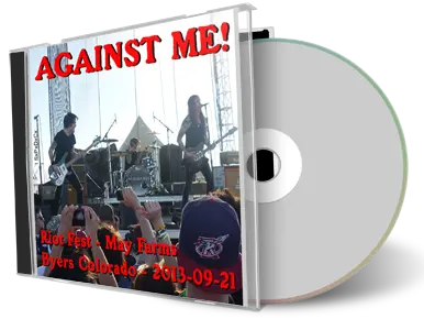 Artwork Cover of Against Me 2013-09-21 CD Byers Audience