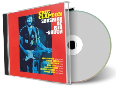 Artwork Cover of Eric Clapton 1975-06-18 CD Memphis Soundboard
