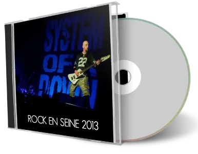 Artwork Cover of System of a Down 2013-08-25 CD Saint-Cloud Audience