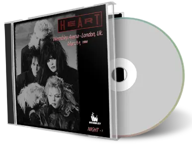 Artwork Cover of Heart 1988-03-05 CD London Audience