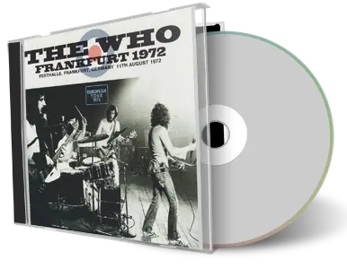 Artwork Cover of The Who 1972-08-11 CD Frankfurt Audience
