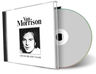 Artwork Cover of Van Morrison 1983-11-06 CD Milan Audience