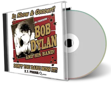 Artwork Cover of Bob Dylan 2014-07-02 CD Prague Audience
