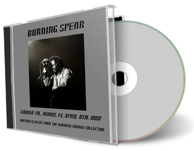 Artwork Cover of Burning Spear 1988-04-09 CD Miami Soundboard